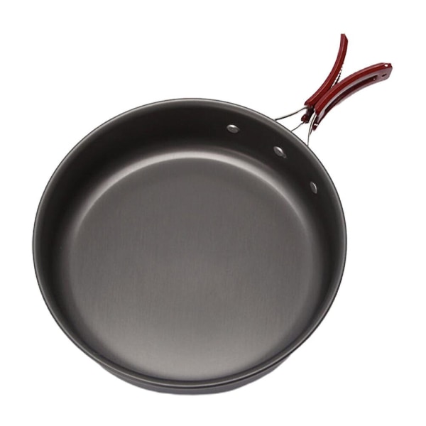 Utendørs Griddle Camping Pot Stekepanne Hjem Utendørs Matlaging Utstyr Camping Stekepanne Svart 20X20CM Black 20X20CM