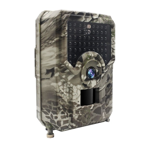 Dyrelivskamera, 1080p 12mp jaktkamera med infrarød nattsynsbevegelsesdetektor, hd viltkamera med SD-kort Ip66 vanntett overvåking