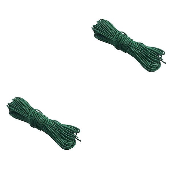 3st 1 Bunt Compound Bow D Ring Rep 20m Bågskytte String Release U Rope Bowstring Aid Tillbehör ( 2pcs
