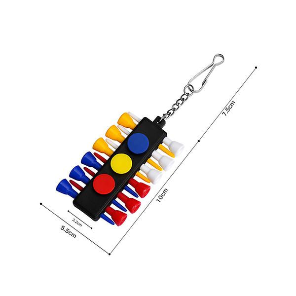 3 Sarjaa Golfsauvan Telineitä Kumista Tee-pidikkeet DIY Tee-pidikkeet Paracord Tee-pidikkeet Golfsauvan Telineet 5X9.5CM 5X9.5CM