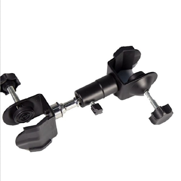 Metall Tripod Paraplyhållare, Utomhuskamera Tripod Paraplyhållare Metallklämma Fäste Stativklämma Fototillbehör (Metallklämma)