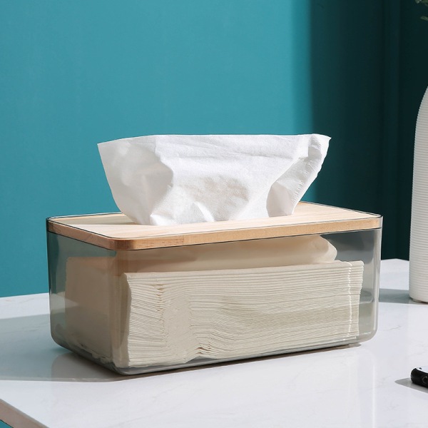 Nordisk minimalistisk kreativ tissueboks husholdnings stue pumpeboks silkepapir restaurant serviet opbevaringsboks