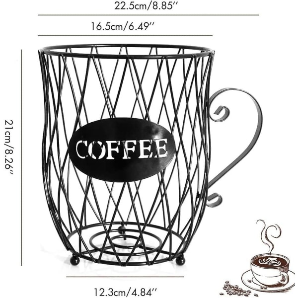 Kaffeekorg, Kaffeställ, Kaffeekapsel, Kaffebönorställ, Kaffeekapselkorg, Kaffeekapselförvaringskorg