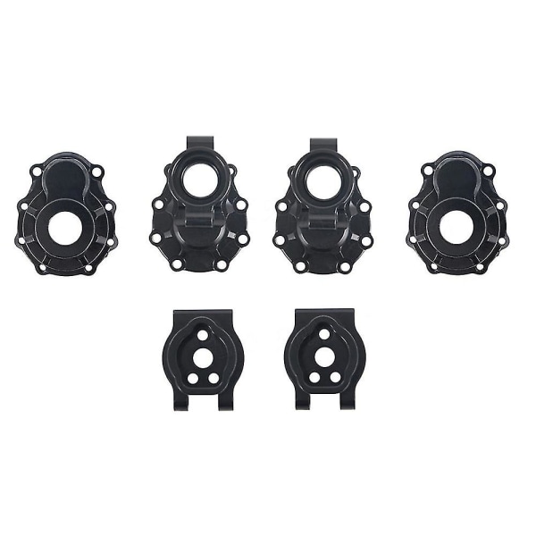 Metall Bakre Styrekule C Hub Carrier Portal Dekselsett Kompatibelt Med Traxxas Trx4 1/10 Rc Crawler Bil Upg