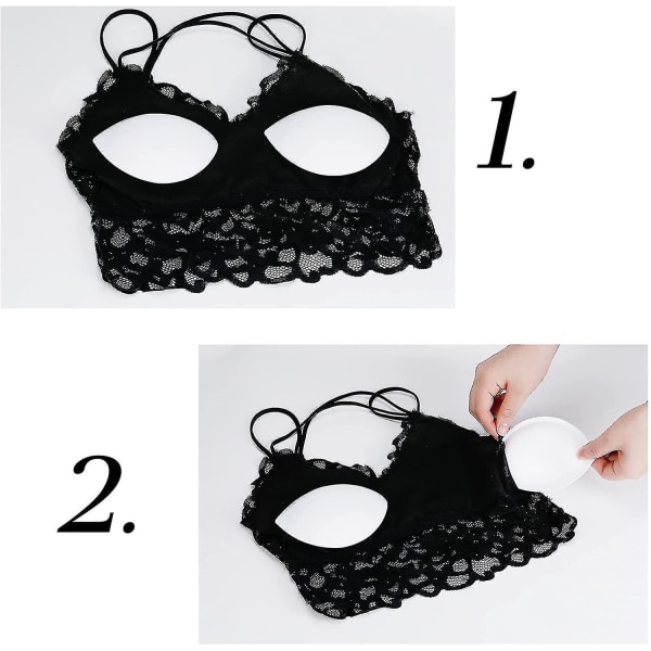 BH-puter Pads Innsatser Brystforstørrelser - BH-puter Innsats Sy Inn BH-kopper For Kvinner, BH-puter Innsatser Brystforstørrelser - BH-puter Innsats Sy Inn BH-kopper For Kvinner