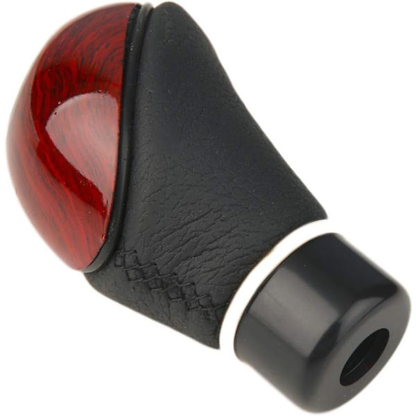 Læder Universal Bil Lastbil 5 Trins Gearstang Manuel Gearstang Knob Skift, til Velegnet Universal Model holdbar, nem at gribe og trække