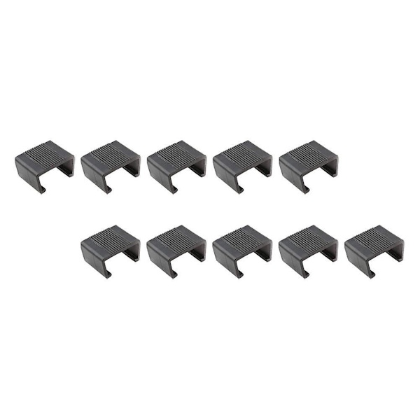 10 kpl Osiollisen Sovan Kiinnikkeitä Kohdistuspuristimia Ulkokalusteiden Kiinnikkeitä Musta 5,25X3CM Black 5.25X3CM