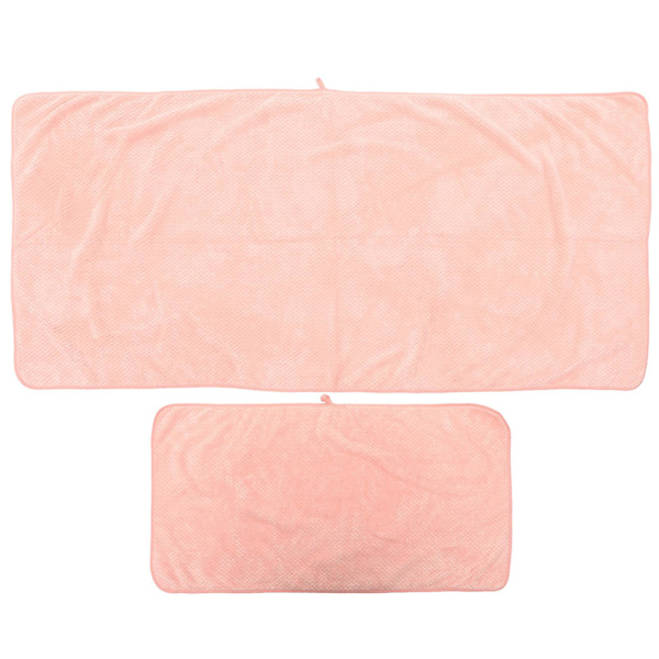 1 Set Badlakan & Handduk för Vuxna Stor Handduk Multifunktionell Absorberande Badhandduk Duschhandduk för Hotell Rosa 140X70CM Pink 140X70CM