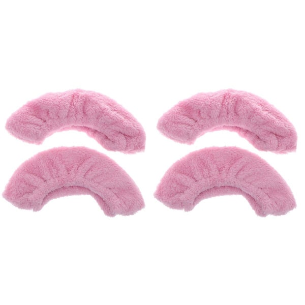 3-pack Elastiska Skridskoskydd, Plysch Ishockey Skridskoskydd (rosa L) 2-pack L 2pcs L