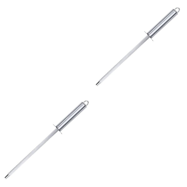 3 stk. Stål Slipestang Profesjonell Sliper Honing Stål For Hjemmekokk Kokker 2 stk. 2pcs