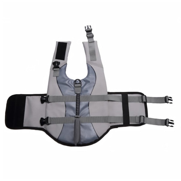 Tanktopit Koiran Pelastusliivi Uimapuvut Koiran Uimapaita Suuri Koiran Pelastusliivi Lemmikin Kellunta Grey S