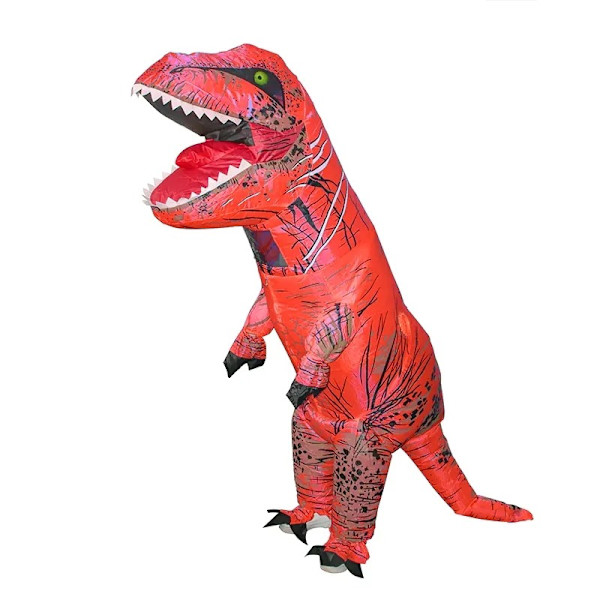 Barnens Tyrannosaurus Rex Tjockare Material Passar För Höjd (120 - 145) cm Jurassic World Universal Uppblåsbar Kostym