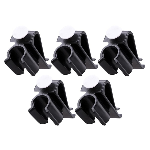 5 st Putter Clip On Clamp Hållare Organizer Club Clip Ball Marker För Tillbehör Tillbehör (svart)Bl Black M