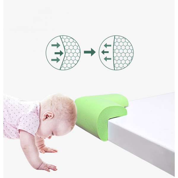 12 antikollisionslister för barn hushåll baby kantskydd hörnskydd bord hörn hörn baby antikollisionsskydd p