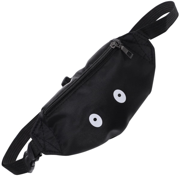 Lille Pengeskrin Drenge Mavepose Børnemode Taljepose Børn Børn Hip Bag Mode Taljepose BæltetaskeB Black 27*13CM