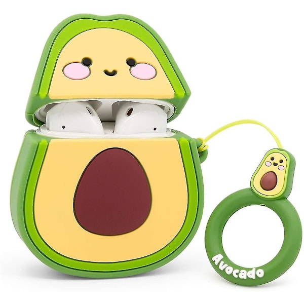 Avocado Frugtformet Etui til Airpods 1&2