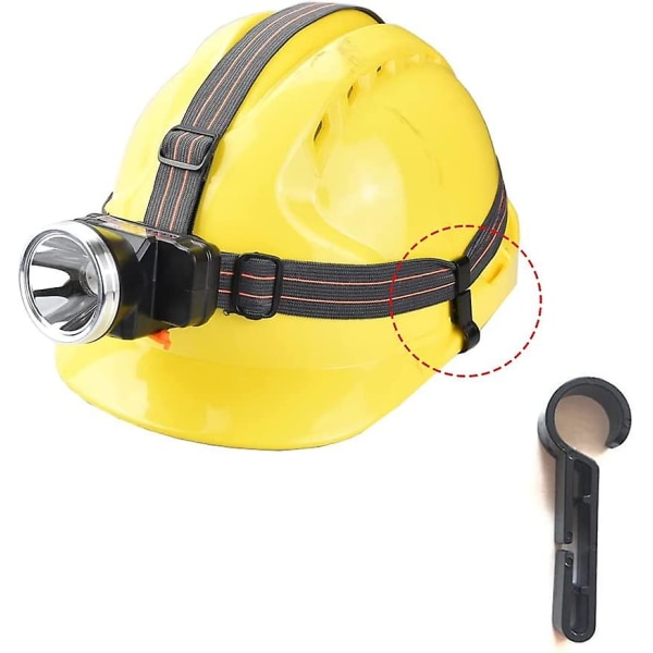 Hardhat Hodelyktklips, hodelyktkrok for ulike hodelykter og hardhat