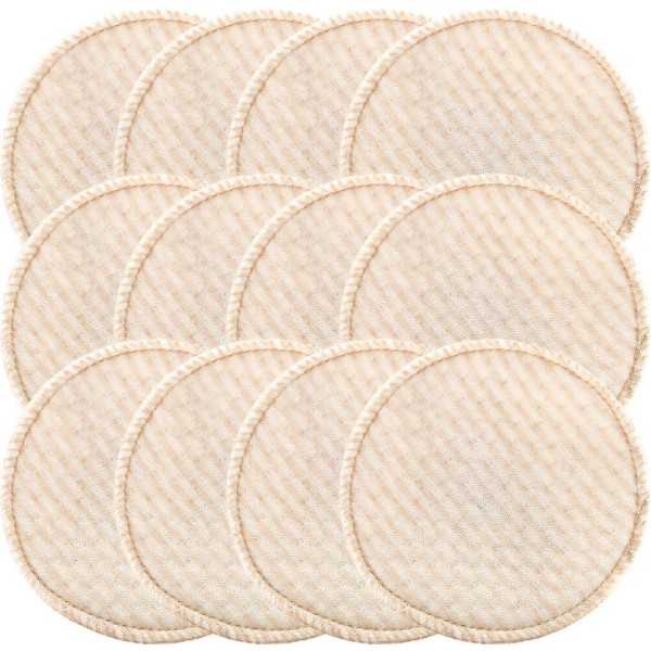 12 kpl Imetyspehmusteita Imetysrintapehmusteet Uusiokäyttöiset Rintapehmusteet 11X11CM 11X11CM