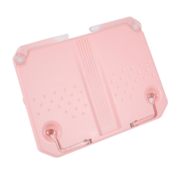 Bærbar lesestativ Notestativ Lesestativ Stativ for skrivebord Bokstativ Rosa 19X26CM Pink 19X26CM