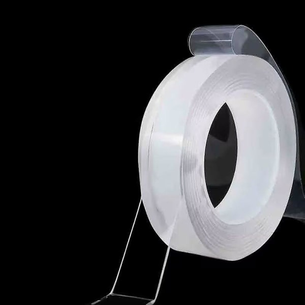 Nano Tape Sømløs Magisk Tape Tykkere Transparent Lim Universal Bil Nano Dobbeltsidig Tape (2 stk)