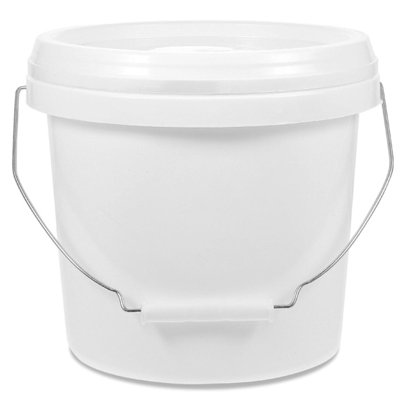 Hinkar Lock Scientific Hink Färgbehållare Rengöringshink Bete Hink Kemisk Hink Färgburk Ha White 21.2X20cm