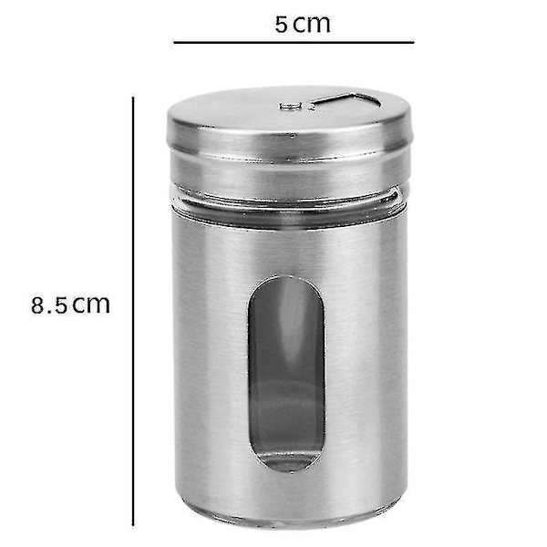 Ays 10 Stycken 100ml Kryddburkar Kryddströare