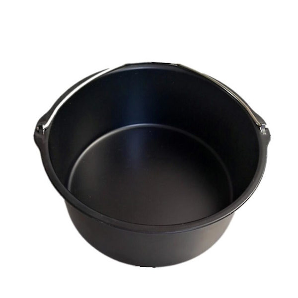 1 kpl Ilmakypsennin Tarvikkeet Leivonta Kakku Kori Pizza Pan Grill Pot Keittiötyökalu Keittiö Gadget Kotiin Black 18.9X17.8X7.8cm