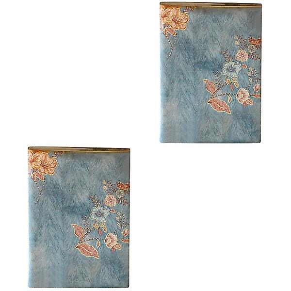 3 stk Bogomslag A5 Størrelse Bogomslag Justerbart Notesbogomslag Bogbeskytter 2 stk 21X14.8X2CM 2 pcs 21X14.8X2CM