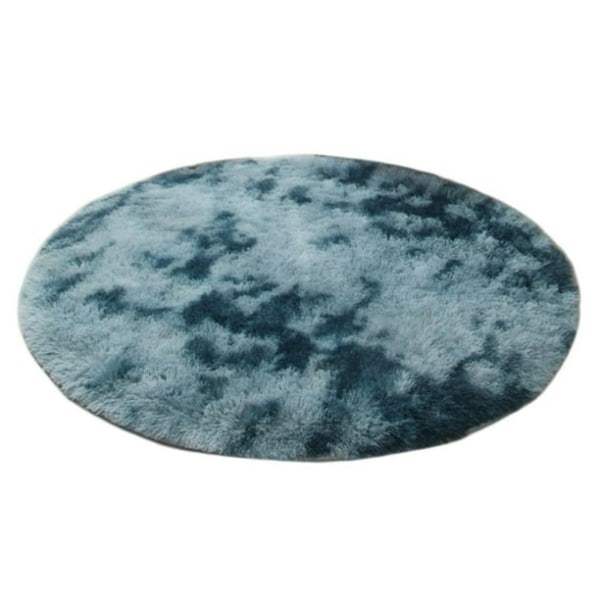 Dekorativt tæppe 100*100 cm Ultrablødt og varm langfiber ideel til stuen