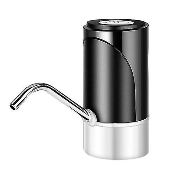 Automatisk drikkevannspumpe Elektrisk vanndispenserflaskebryter Svart Black