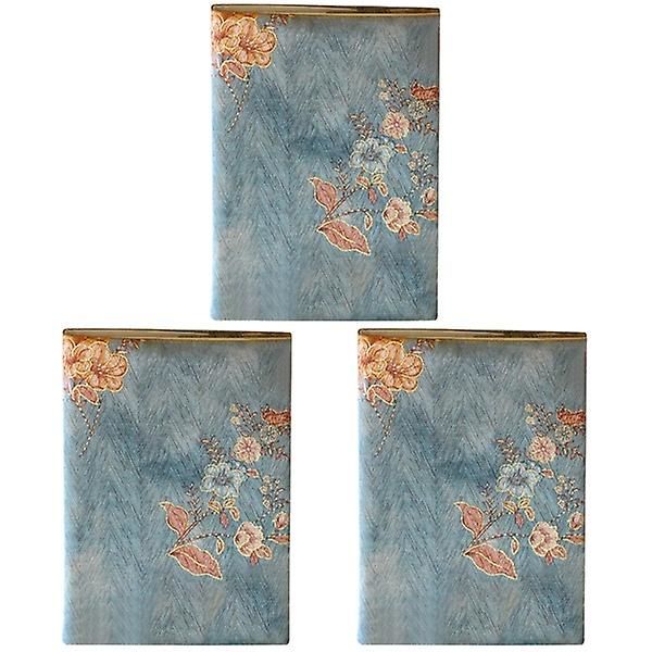 3 kpl Kirjan kansi A5 kokoinen Kirjan kansi Säädettävä muistikirjan kansi Kirjan suojus 3 kpl 21X14.8X2CM 3 pcs 21X14.8X2CM