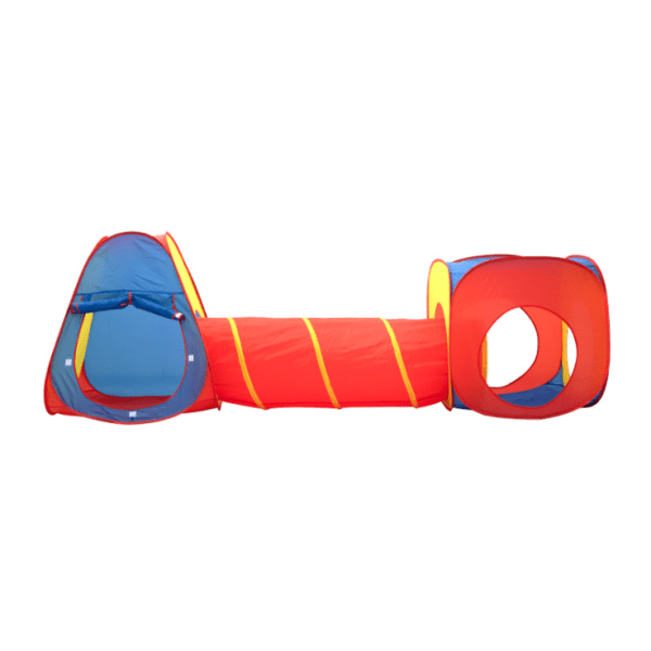 Taitettava leikkimökki tunneli teltta ryömiminen tunneli ulkopalloallas lasten leikkiteltta ryömivä tunneli