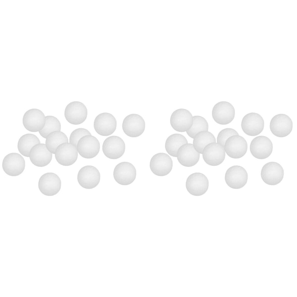 500 Pcs  Wedding Decoration Modeling Craft Solid Polystyrene Balls Round Spheres Diy Stuff (solid 2c