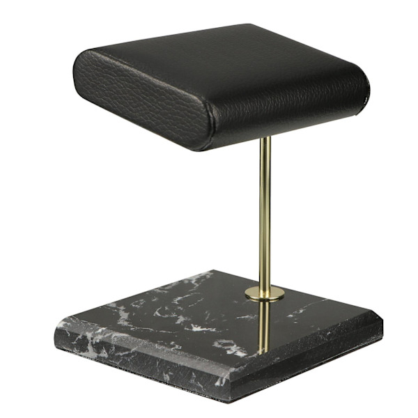 1 kpl Retro-tyylisen kellon telineen näyttöteline kellon korujen rannekkeen musta 11,8X9,2CM Black 11.8X9.2CM