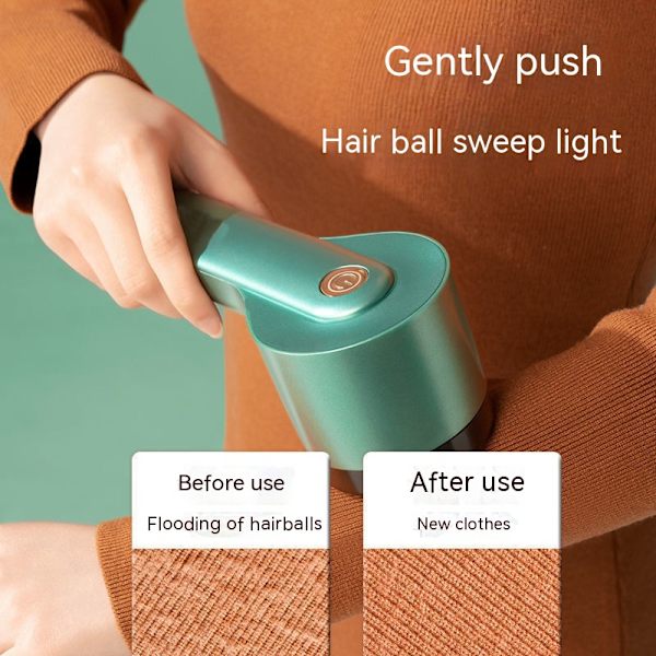 Tygtrimmer, Tröja Trimmer för att Ta Bort Noppor, Högpresterande Defuzzer, Uppladdningsbar Elektrisk Nopptrimmer för Ludd och Boll