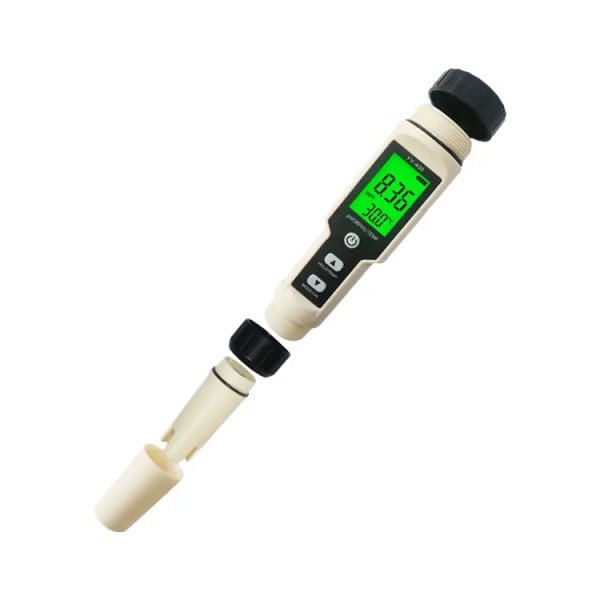 PH-måler til vand TDS EC Saltindhold Temperatur 5 i 1 Multifunktionel Høj Præcision PH-tester Vandafvisende Automatisk Kompensation Temperatur