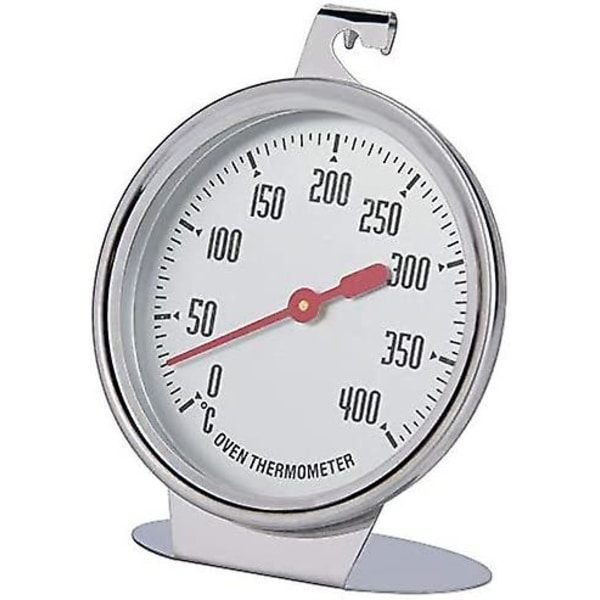 Ovn Termometer Temperaturmåler Øjeblikkelig Læsning Termometer Rustfrit Stål Sonde Hold Dial Op Stor Måler Køkken Bagetilbehør