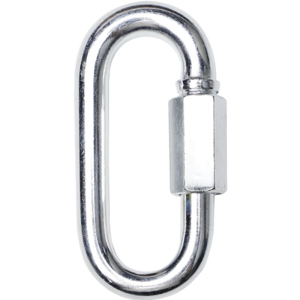10-pak Heavy Duty D-formet Kæde Låsning M4 4MM Kæde Hurtigkobling