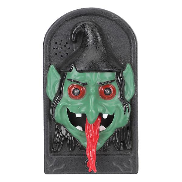 Halloween-koristeet Ovikellon Haukuttu Talokello Halloween Puhuva Ovikellon Kauhea Temppu Doo Assorted Color 19.5x11.5cm