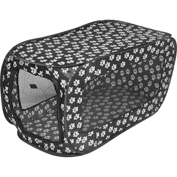 600 D Hundebur Utendørs Middels Størrelse Hundebur Innendørs Hundebur Liten Hundebur Liten Middels Hundebur Grey 87X47cm