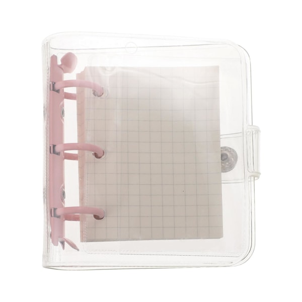 Rejse Notesbog Wirebound Notesbog Notesbogpapir Lomme Notesbog Graf Notesbog Dagbog Notesbog Pink 10.5X9X2.5CM Pink 10.5X9X2.5CM