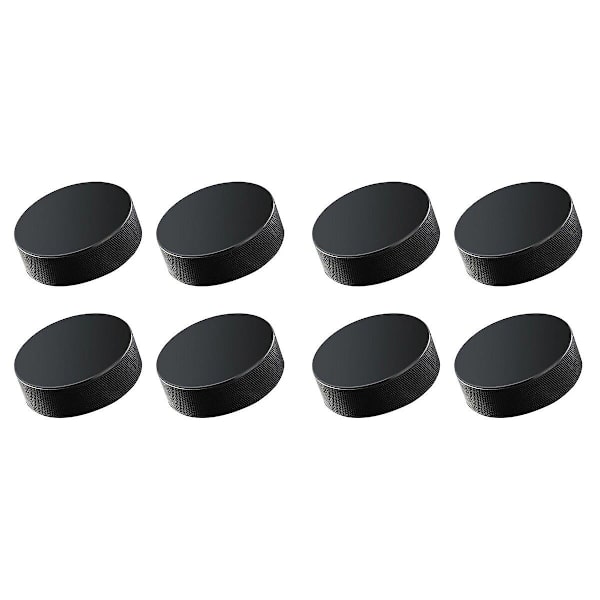 8 kpl Ammattimaiset Kumista Jääkiekkomailat Standard Hockey Balls Urheilutarvikkeet Harjoitteluun 8 pcs