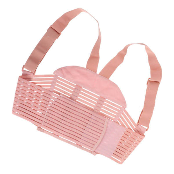Raskausvyö Olkahihnoilla Säädettävä Raskausvatsan Tukivyö Vaaleanpunainen XL Pink XL