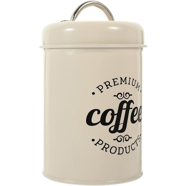 Godisburk Kaffe og lufttæt kaffeopbevaring Rund kaffedåse Kaffe_RY