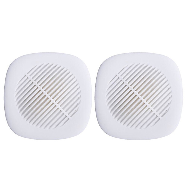 2 kpl Silikoninen Hiustenkerääjä Viemärireiän Suodatin Suodatin Pesualtaan Viemäri Suodatin Kylpyhuoneeseen Keittiöön (punainen) White 14X14cm
