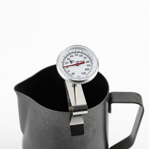 Fødevaretermometer 19 cm Lang Stabilitet Sikkerhed Rustfrit Stål Madlavningstermometer Med Klips