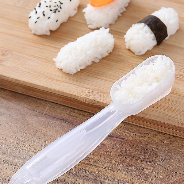 Sushi Form Maker, Sushi Form Nigiri Sushi Tillverkningskit Plast Sushi Maker Risboll Bento Pressar Form Onigiri Risform DIY Verktygsset Sush