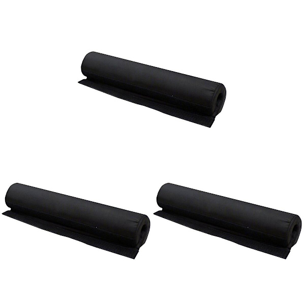 3 kpl Tanko Squat-tyyny Kaula Hartia Suojaava Tanko Tyyny Painonnosto Fitness Harjoitteluun (musta) 3 pcs 39X8CM