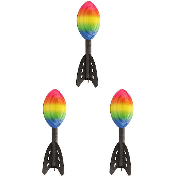 3 st Creative Jump Launcher Elastisk Flygande Leksak för Utomhus Barn Familj Spel 3 st 3pcs