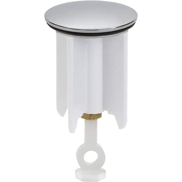 Badekarvask Sink Drain Universal Sink Plug for Vask Bidet Høydejusterbar Anti-kalk Stopper Plug Høydejusterbar Chr
